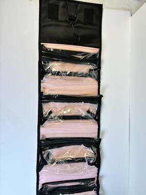 Mary Kay Travel Roll-Up Makeup Organizer Bag